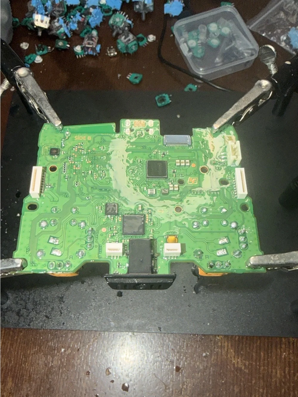Custom purpure controller for ps5 hall efect upgrade
